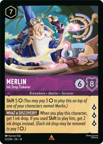 Merlin - Ink Drop Tinkerer #52 Hyperia City