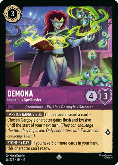 Demona - Imperious Spellcaster #56 Hyperia City