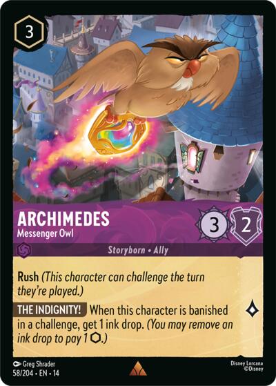Archimedes - Messenger Owl #58 Hyperia City