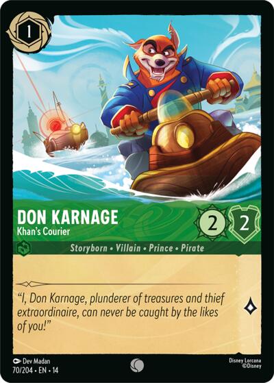 Don Karnage - Khan's Courier #70 Hyperia City