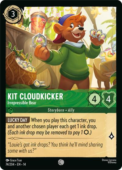 Kit Cloudkicker - Irrepressible Bear #74 Hyperia City