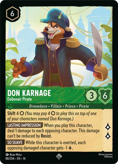 Don Karnage - Debonair Pirate #88 Hyperia City