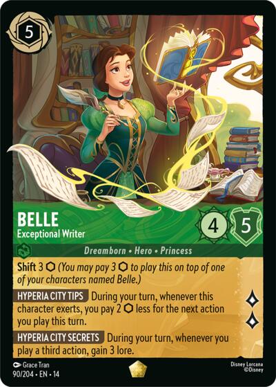 Belle - Exceptional Writer #90 Hyperia City