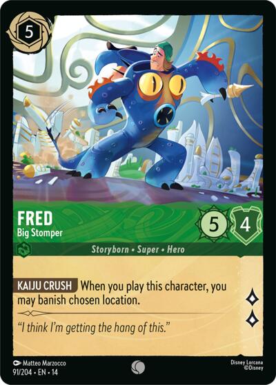 Fred - Big Stomper #91 Hyperia City