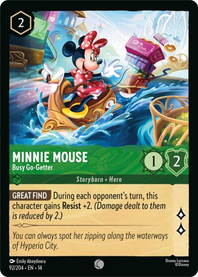 Minnie Mouse - Busy Go-Getter #92 Hyperia City