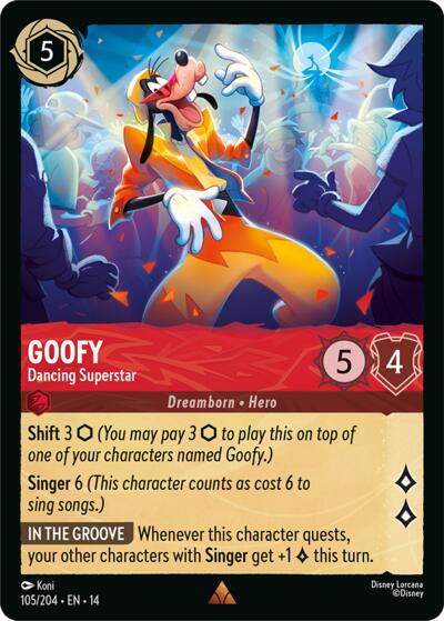 Goofy - Dancing Superstar #105 Hyperia City