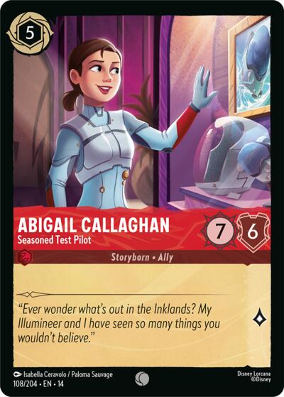 Abigail Callaghan - Seasoned Test Pilot #108 Hyperia City