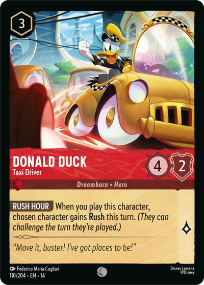 Donald Duck - Taxi Driver #110 Hyperia City