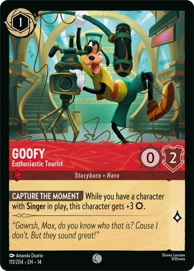 Goofy - Enthusiastic Tourist #111 Hyperia City