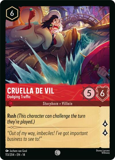 Cruella De Vil - Dodging Traffic #113 Hyperia City