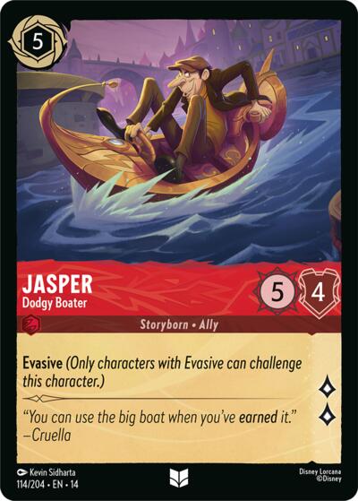 Jasper - Dodgy Boater #114 Hyperia City