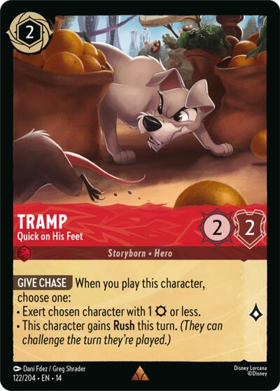Tramp - Quick on His Feet #122 Hyperia City