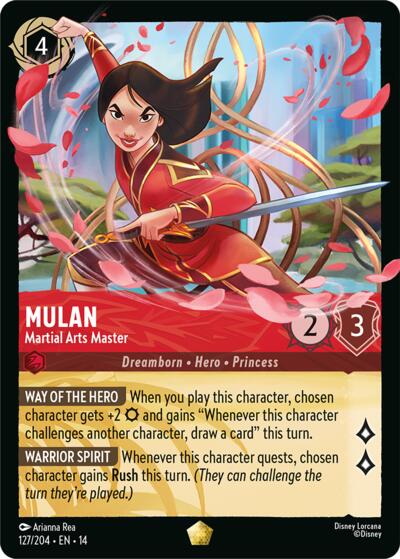 Mulan - Martial Arts Master #127 Hyperia City