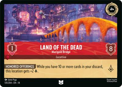 Land of the Dead - Marigold Bridge #135 Hyperia City