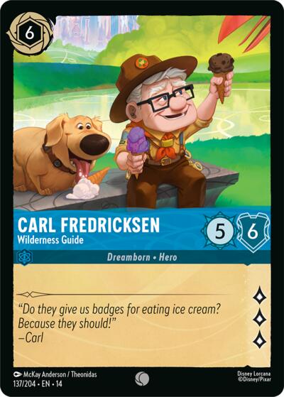 Carl Fredricksen - Wilderness Guide #137 Hyperia City