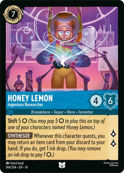 Honey Lemon - Ingenious Researcher #144 Hyperia City