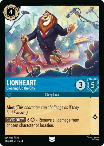 Lionheart - Cleaning Up the City #147 Hyperia City