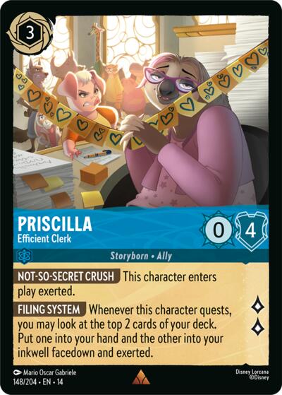 Priscilla - Efficient Clerk #148 Hyperia City