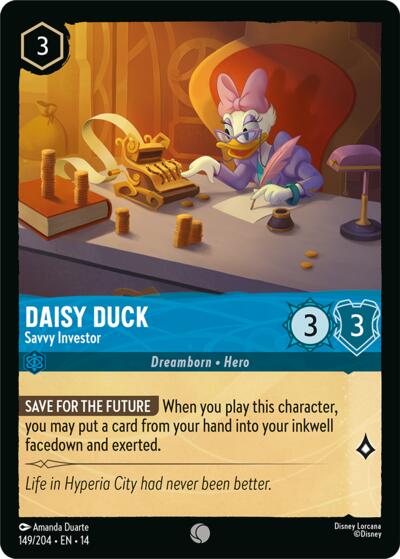 Daisy Duck - Savvy Investor #149 Hyperia City