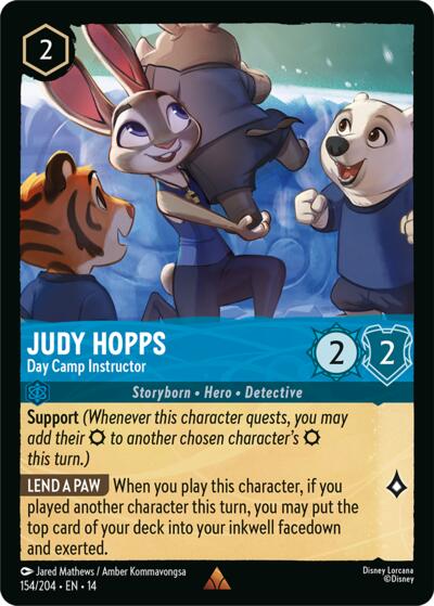 Judy Hopps - Day Camp Instructor #154 Hyperia City