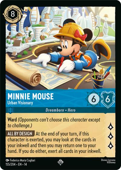 Minnie Mouse - Urban Visionary #155 Hyperia City