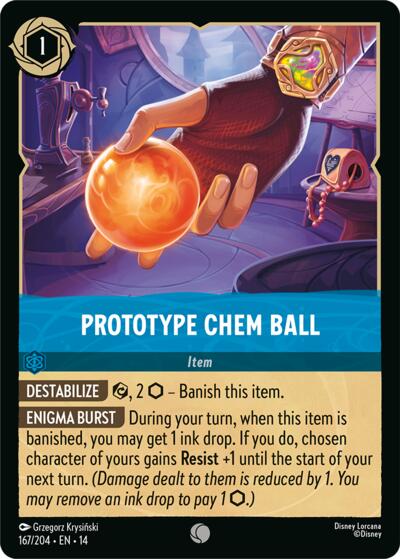 Prototype Chem Ball #167 Hyperia City