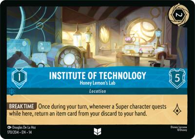 Institute of Technology - Honey Lemon's Lab #170 Hyperia City