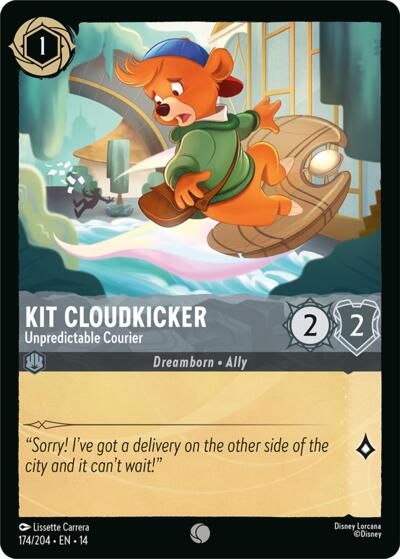 Kit Cloudkicker - Unpredictable Courier #174 Hyperia City