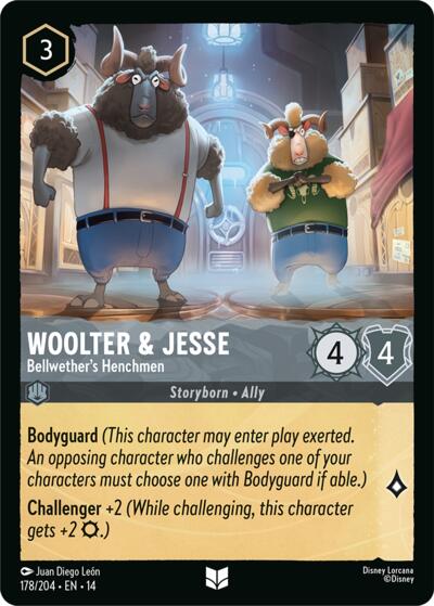 Woolter & Jesse - Bellwether's Henchmen #178 Hyperia City