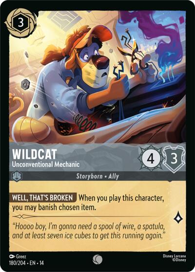 Wildcat - Unconventional Mechanic #180 Hyperia City
