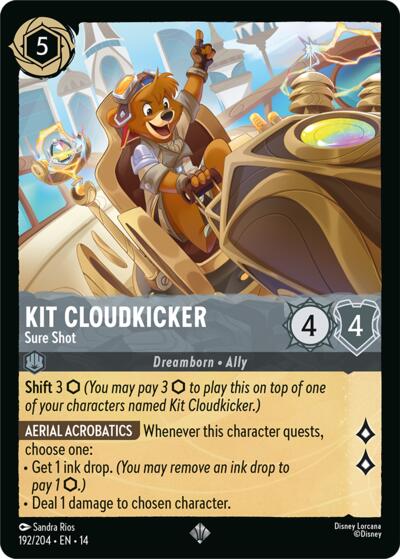 Kit Cloudkicker - Sure Shot #192 Hyperia City