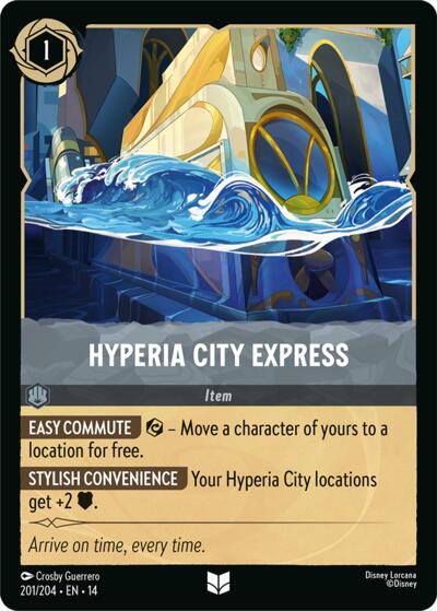 Hyperia City Express #201 Hyperia City