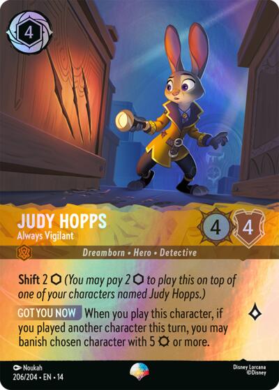 Judy Hopps - Always Vigilant (Epic) #206 Hyperia City