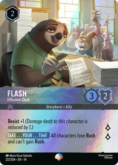 Flash - Efficient Clerk (Epic) #222 Hyperia City