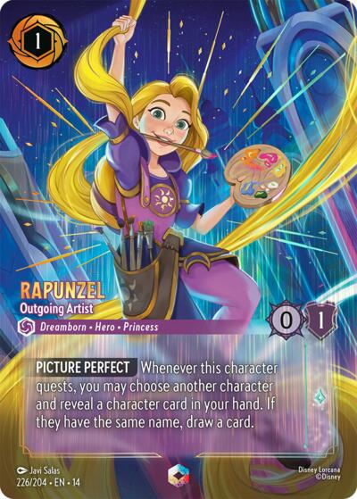 Rapunzel - Outgoing Artist (Enchanted) #226 Hyperia City