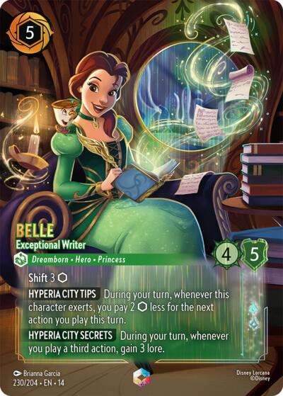Belle - Exceptional Writer (Enchanted) #230 Hyperia City