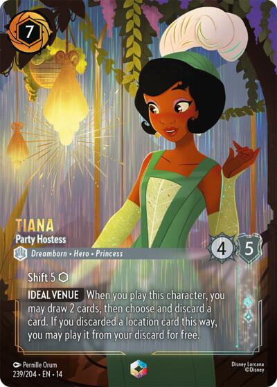 Tiana - Party Hostess (Enchanted) #239 Hyperia City