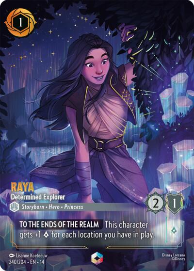 Raya - Determined Explorer (Enchanted) #240 Hyperia City