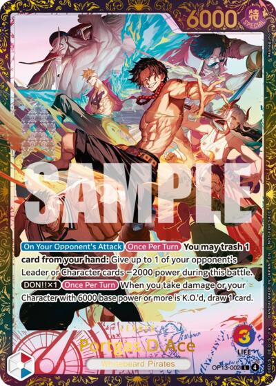 Portgas.D.Ace (Large Scale Extra Grand Battle 2026) #OP13-002 One Piece Promotion Cards