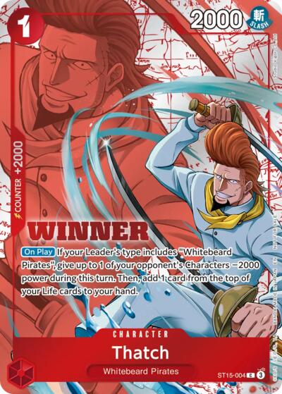 Thatch (Winner Pack 2026 Vol. 4) #ST15-004 One Piece Promotion Cards