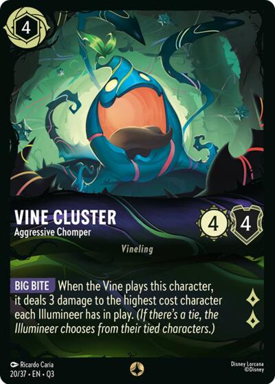 Vine Cluster - Aggressive Chomper #20 Illumineer's Quest: The Great Hunny Rescue