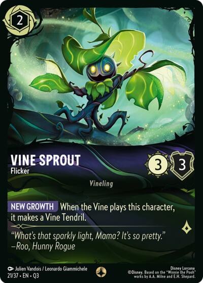 Vine Sprout - Flicker #21 Illumineer's Quest: The Great Hunny Rescue