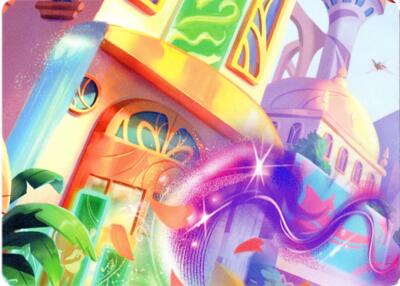 Hyperia City Puzzle Insert (Middle Left) #promo Hyperia City