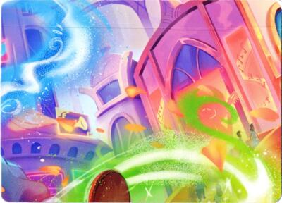 Hyperia City Puzzle Insert (Middle Right) #promo Hyperia City