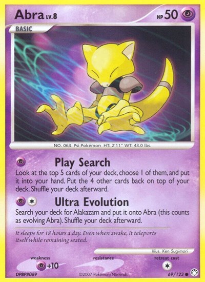 Abra #69 Mysterious Treasures