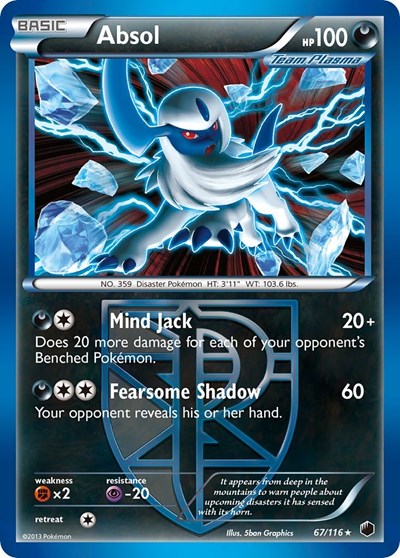 Absol #67 Plasma Freeze