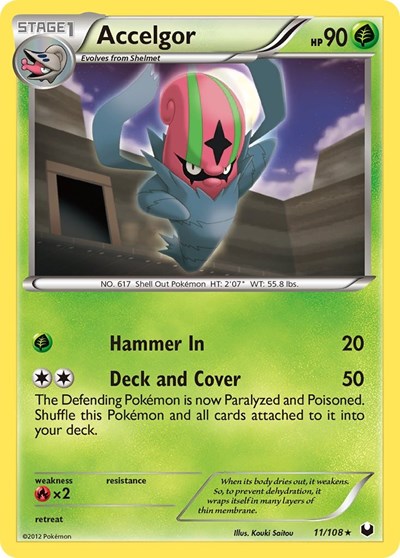 Accelgor #11 Dark Explorers