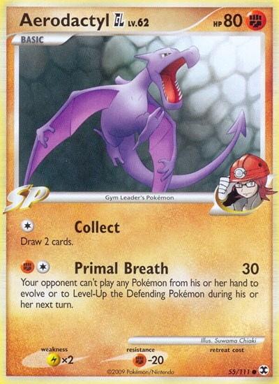 Aerodactyl GL #55 Rising Rivals
