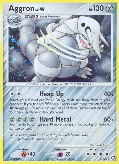 Aggron #1 Mysterious Treasures