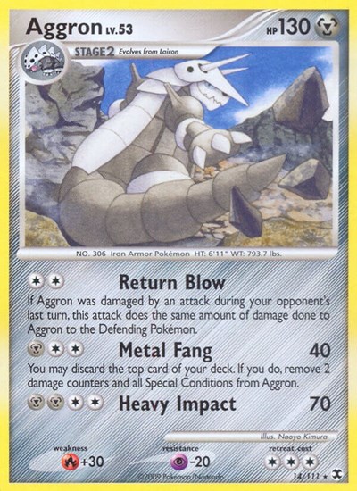 Aggron #14 Rising Rivals